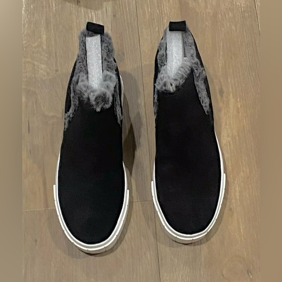 DOLCE VITA - ZALI SNEAKERS BLACK SUEDE-Women's Size: 7.5-Black Suede-NEW!! - Picture 2 of 16